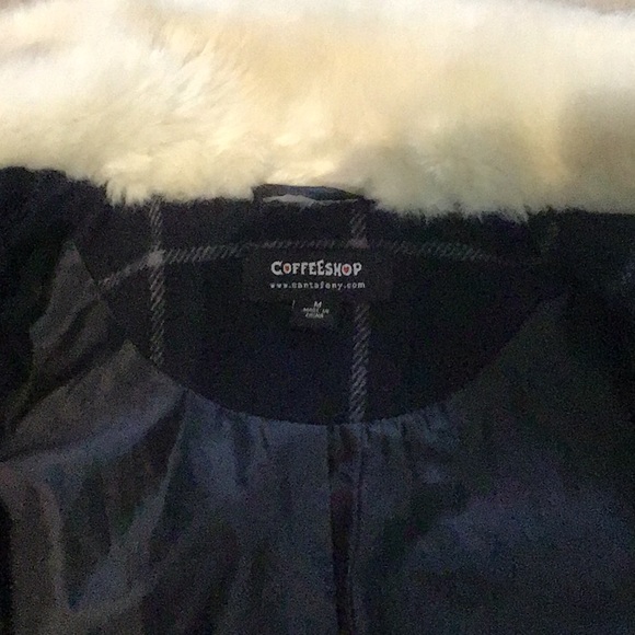 Nordstrom brass plum pea coat navy - Picture 6 of 6